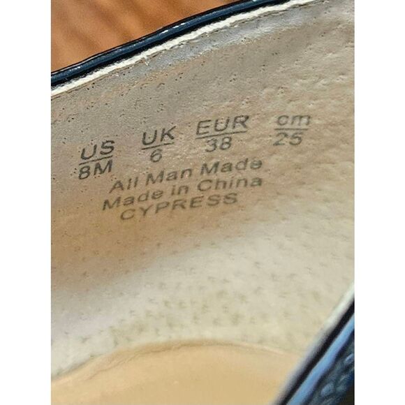 Franco Sarto Balin Black Platform Loafers Womens Size 8 New No Box - Picture 8 of 8